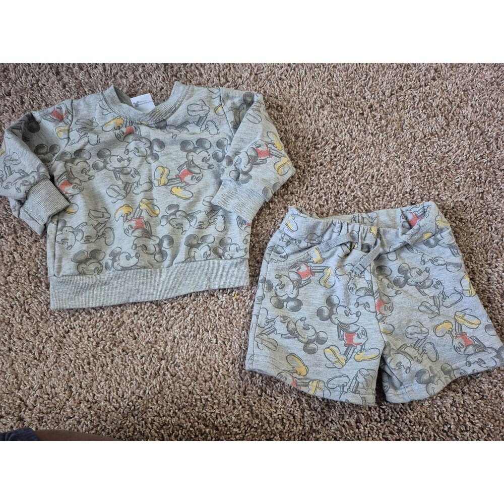Disney mickey mouse outfit size 12-18 months